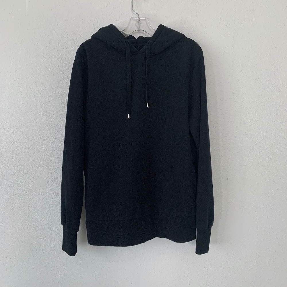 H&M silver side zip, black, hoodie, sweatshirt